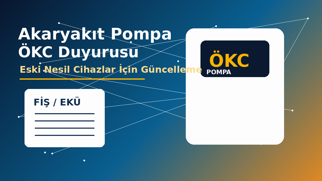 Akaryakıt Pompa ÖKC Duyurusu